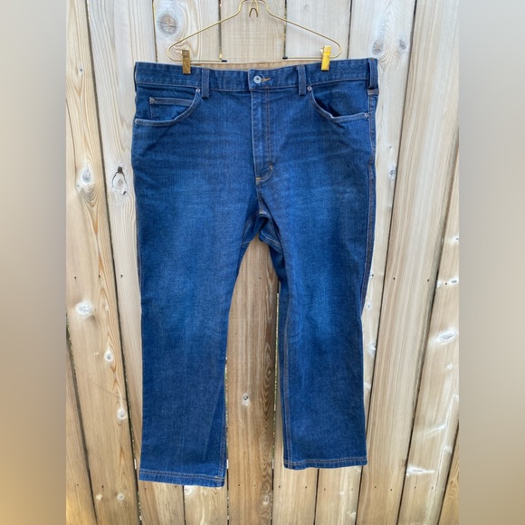 Duluth Men's Flex Ballroom Stretch Relaxed Fit Jeans Size 42x30 Dark Sto… - Picture 3 of 7